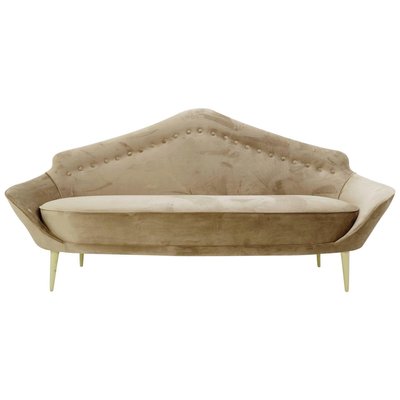 Pointed Back Italian Sofa-FGA-923866