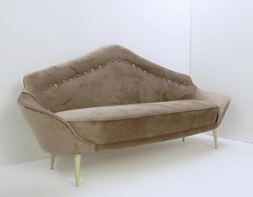 Pointed Back Italian Sofa-FGA-923866