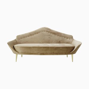 Pointed Back Italian Sofa-FGA-923866