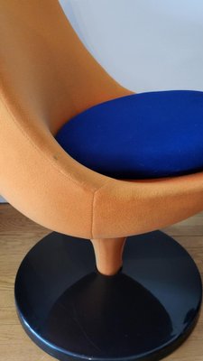 Polaris Armchair in Orange Fabric by Pierre Guariche for Meurop, 1967-QCI-1804471