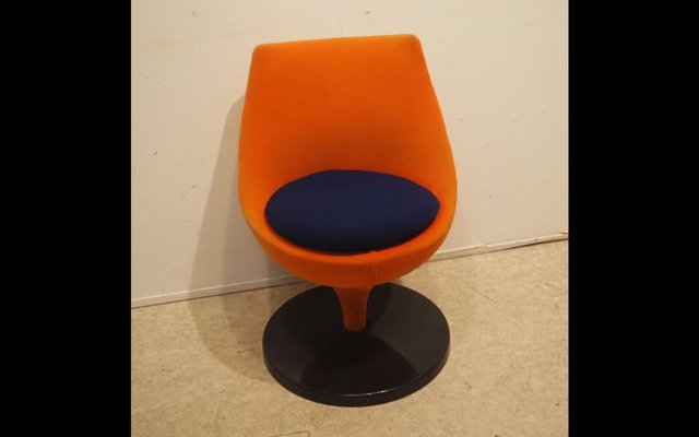 Polaris Armchair in Orange Fabric by Pierre Guariche for Meurop, 1967-QCI-1804471