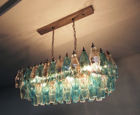 Poliedri Murano Glass Chandelier by Carlo Scarpa, 1978-FHZ-637484