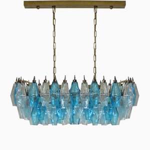 Poliedri Murano Glass Chandelier by Carlo Scarpa, 1978-FHZ-637484