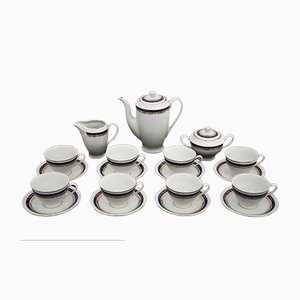 Polish Coffee Set from Ćmielów, 1980s, Set of 21-BXB-690779