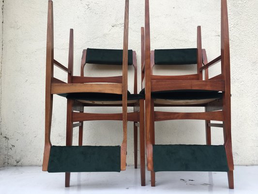 Polish Dining Chairs from Olsztyńskie Fabryki Mebli, 1960s, Set of 4-WQQ-868926