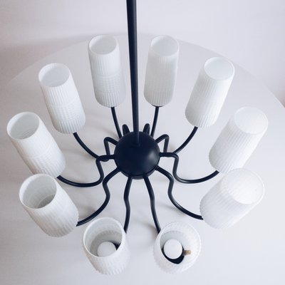 Polish Elmed Spider Chandelier, 1960s-KND-901375