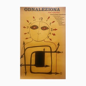 Polish Movie Poster Odnaleziona by Jerzy Kawalerowicz, 1977-ZCY-1375966