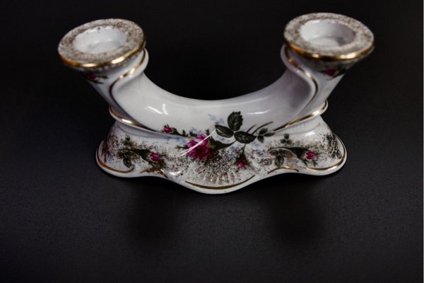 Polish Porcelain Candleholder from Chodzież, 1960s-BXB-693410