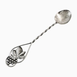 Polish Postmodern Silver Salt Spoon, 1970s-BKO-1800614