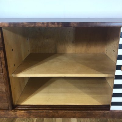 Polish Sideboard with Manual Op Art Motif, 1968-YQY-2026003