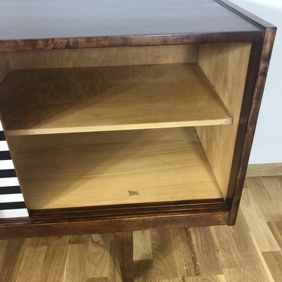 Polish Sideboard with Manual Op Art Motif, 1968-YQY-2026003