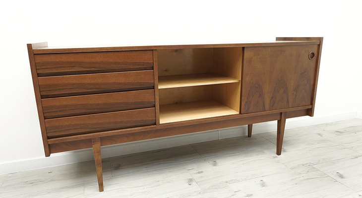 Polish Trzcianecka Chest of Drawers, 1960s-ZFH-2041451