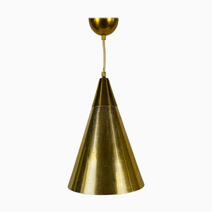 Polished Brass Pendant Lamp in the Style of Paavo Tynell, 1950s, Set of 3-PUK-1113709