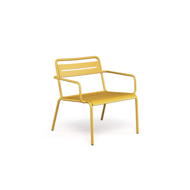 Star Lounge chair Aluminium by Emu