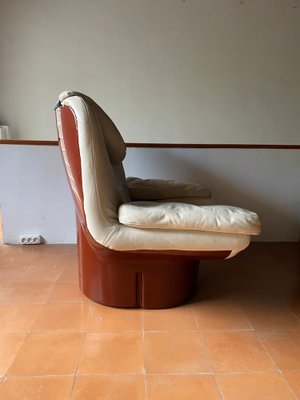 Poltrone Lounge Chair by T. Ammannati & G.P. Vitelli for Comfort, Italy, 1973-QVY-1752432