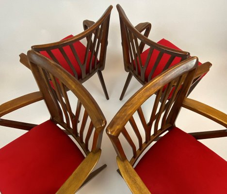 Poly-Z Armchairs by Abraham A. Patijn for Zijlstra Joure, 1950s, Set of 6-CJU-1754402