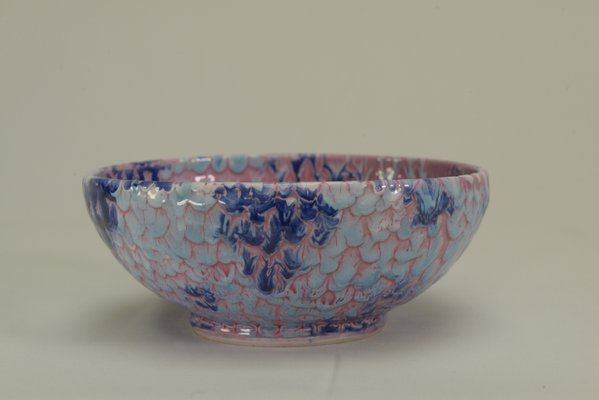 Polychrome Ceramic Bowl by Giordano, 1960s-NEN-2021768