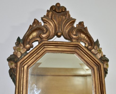 Polychrome Mirror, 1940s-ROJ-1069110