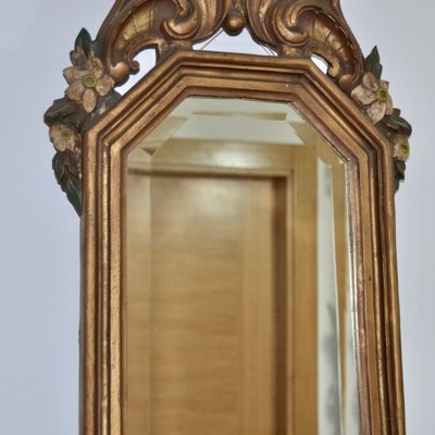 Polychrome Mirror, 1940s-ROJ-1069110