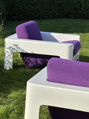 Polyester Paulus Collection Seating Group & Daybed, Paris, 1970s, Set of 5-GQD-2040569