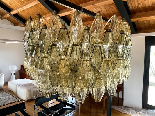 Polyhedra Chandelier by Carlo Scarpa for Venini, 1958-RPH-963347