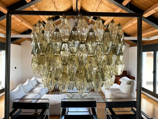 Polyhedra Chandelier by Carlo Scarpa for Venini, 1958-RPH-963347