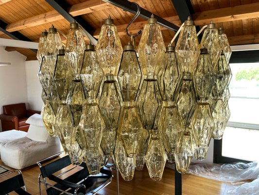 Polyhedra Chandelier by Carlo Scarpa for Venini, 1958-RPH-963347