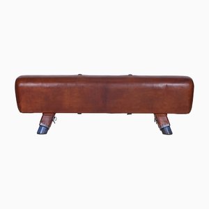 Pommel Horse Leather Bench, 1930s-TW-1453804