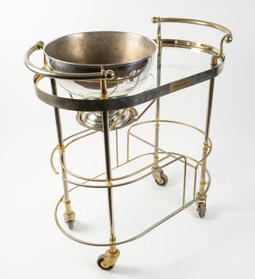 Pommery Champagne Trolley in Chromed Metal-WFS-2034152