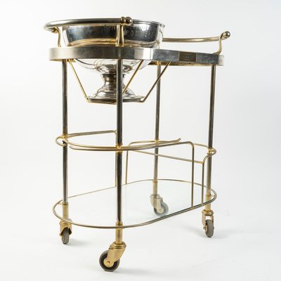 Pommery Champagne Trolley in Chromed Metal-WFS-2034152