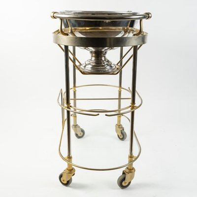 Pommery Champagne Trolley in Chromed Metal-WFS-2034152