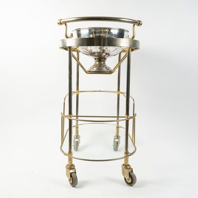 Pommery Champagne Trolley in Chromed Metal-WFS-2034152