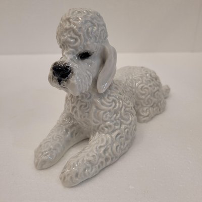 Poodle Figures in Porcelain by Fritz Heidenreich for Rosenthal, Germany, 1940s, Set of 3-NUC-2033213