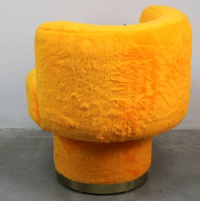 Pop Armchair in Orange Stuffed, 1970s-NE-1798965