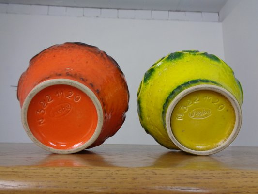 Pop Art Ceramic Vases from Jasba, Set of 2, 1970s-RDW-1148522