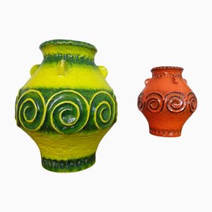 Pop Art Ceramic Vases from Jasba, Set of 2, 1970s-RDW-1148522