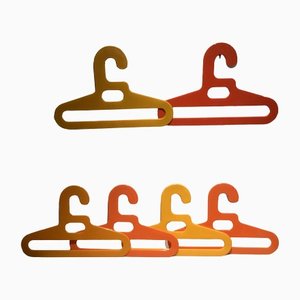 Pop Art Coat Hangers in the style of Ingo Maurer, 1970s, Set of 6-SU-1410966