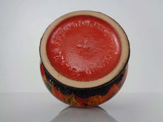 Pop Art Lava Ceramic Vase by Walter Gerhards, 1970s-RDW-2042224