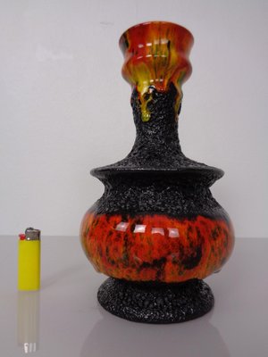 Pop Art Lava Ceramic Vase by Walter Gerhards, 1970s-RDW-2042224