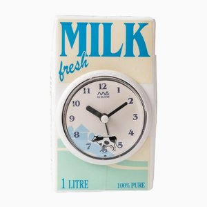 Pop Art Milk Carton Clock from Ma Collection, 1990s-IXK-1314001