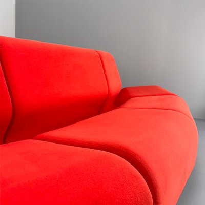 Pop Art Red Sofa by Don Chadwick for Herman Miller, 1990s, Set of 5-VQG-2014612