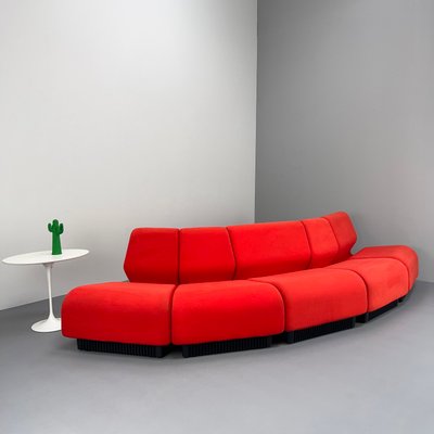 Pop Art Red Sofa by Don Chadwick for Herman Miller, 1990s, Set of 5-VQG-2014612