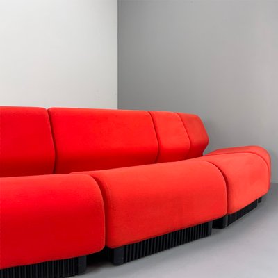 Pop Art Red Sofa by Don Chadwick for Herman Miller, 1990s, Set of 5-VQG-2014612