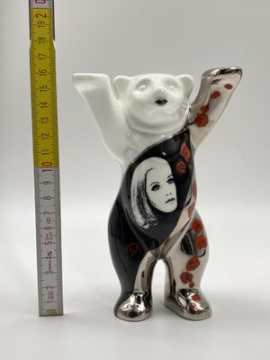 Porcelain Buddy Bear Berlin in honor of Hildegard Knef by Achim Brugdorf for Rosenthal, Germany-CZ-1806344