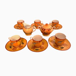 Porcelain Coffee Set from Hermès, 2000s, Set of 14-HWV-1764516