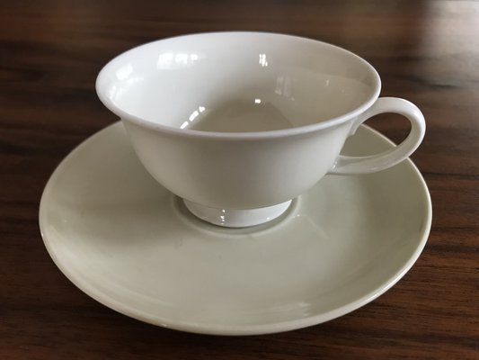 Porcelain Cup and Saucer from Rosenthal, 1942, Set of 2-WQQ-1716654