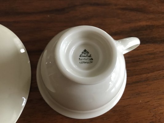 Porcelain Cup and Saucer from Rosenthal, 1942, Set of 2-WQQ-1716654