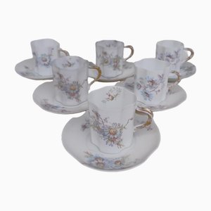 Porcelain Cups from Limoges, Early 20th Century, Set of 12-EHL-1754236