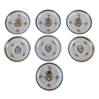 Porcelain Dishes, Set of 7-VMM-1266533