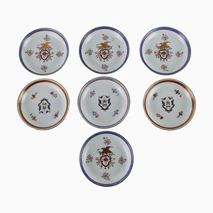 Porcelain Dishes, Set of 7-VMM-1266533